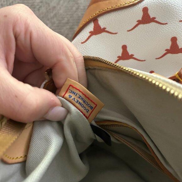 Dooney & Bourke Texas Longhorns Satchel 🤘 - Picture 11 of 12